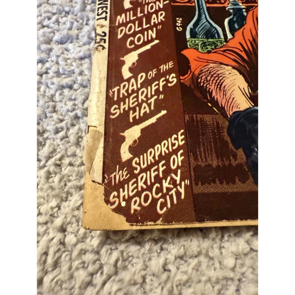 Top Guns of the West Comic Book October 1970's Super DC Giants